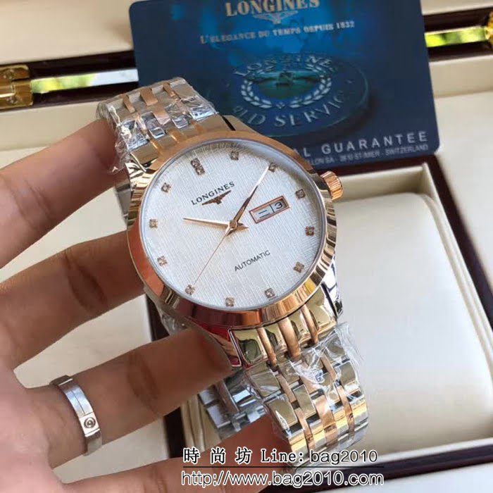 LONGINES浪琴 新款獨家首發 簡約時尚精品男士腕表 WSS1552